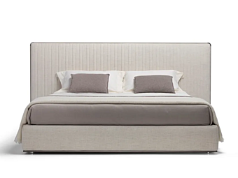 Lit double en tissu avec tête de lit rembourrée Ovidio Molteni & C usine Molteni & C.(+VITRA) de l'Italie