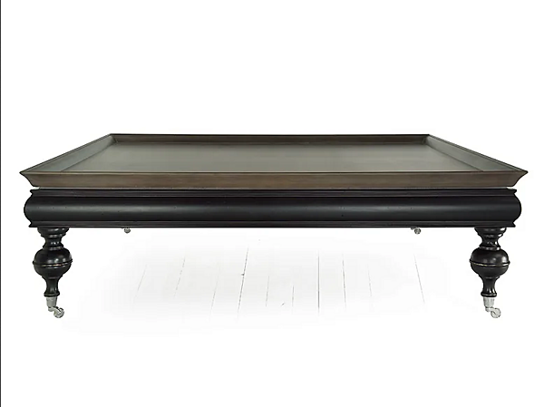 Table basse carrée en bois massif Thor MARIONI 02074 usine MARIONI de l'Italie. Foto №1