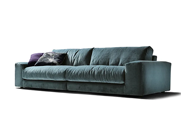 Canapé modulable en tissu avec housse amovible Black Tie Dante SX DAN5H, DX DAN5G usine Black Tie de l'Italie. Foto №1