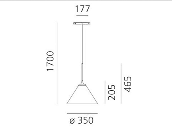 Projecteur sur rail en aluminium LED Look at Me Artemide usine Artemide de l'Italie. Foto №9