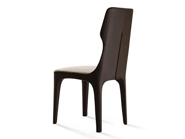 Chaise avec housse amovible en tissu GIORGETTI Tiche 70300, 70301 usine GIORGETTI de l'Italie. Foto №3
