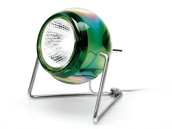 Lampe de table réglable couleur Beluga Fabbian usine Fabbian de l'Italie. Foto №1