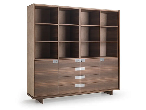Étagère de bureau en bois ouverte haute Cartesiano i 4 Mariani usine i 4 Mariani de l'Italie. Foto №3