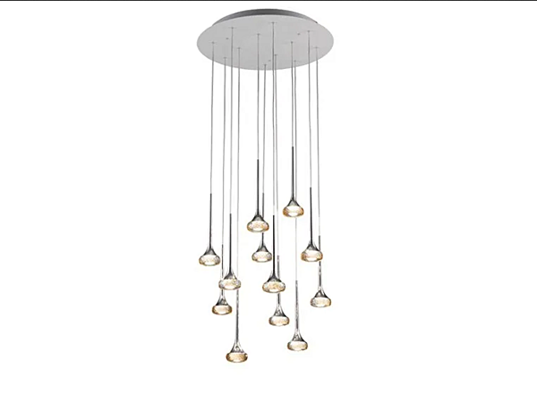 Suspension en cristal LED AXOLIGHT Fairy usine Axolight de l'Italie. Foto №1