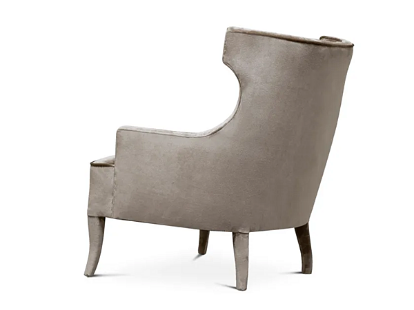Fauteuil en velours avec accoudoirs Iguazu II BRABBU usine BRABBU de l'Italie. Foto №4