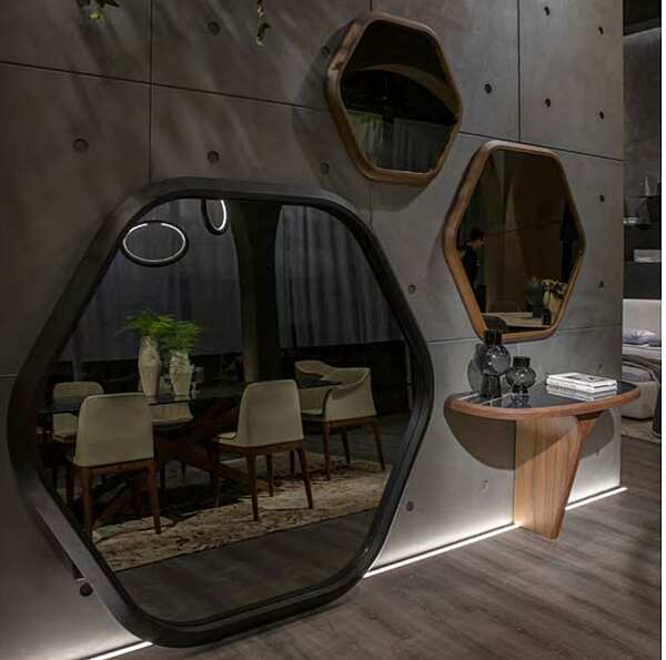 Miroir TONIN CASA HIVE - T6464 usine TONIN CASA de l'Italie. Foto №3