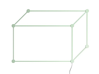 Applique murale modulable en matériau AXOLIGHT Poses