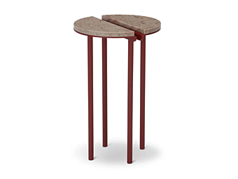 Table basse ronde en marbre Shivakashi Adrenalina Orit RD TVL105041