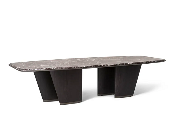 Table en marbre en forme de baril Mistral GIORGETTI usine GIORGETTI de l'Italie. Foto №2