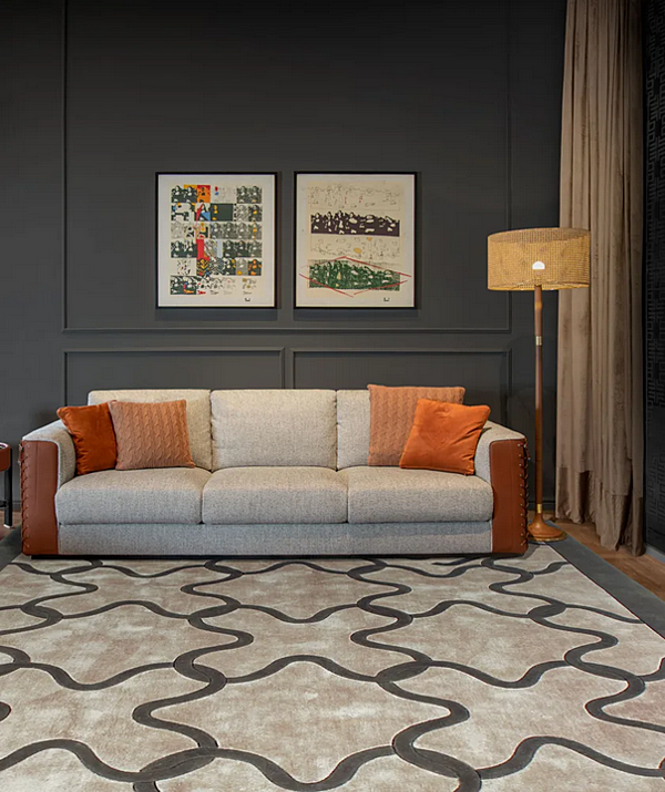 Lampadaire en paille Vienna Partagas Formitalia Partagas-FloorLamp usine FORMITALIA de l'Italie. Foto №3