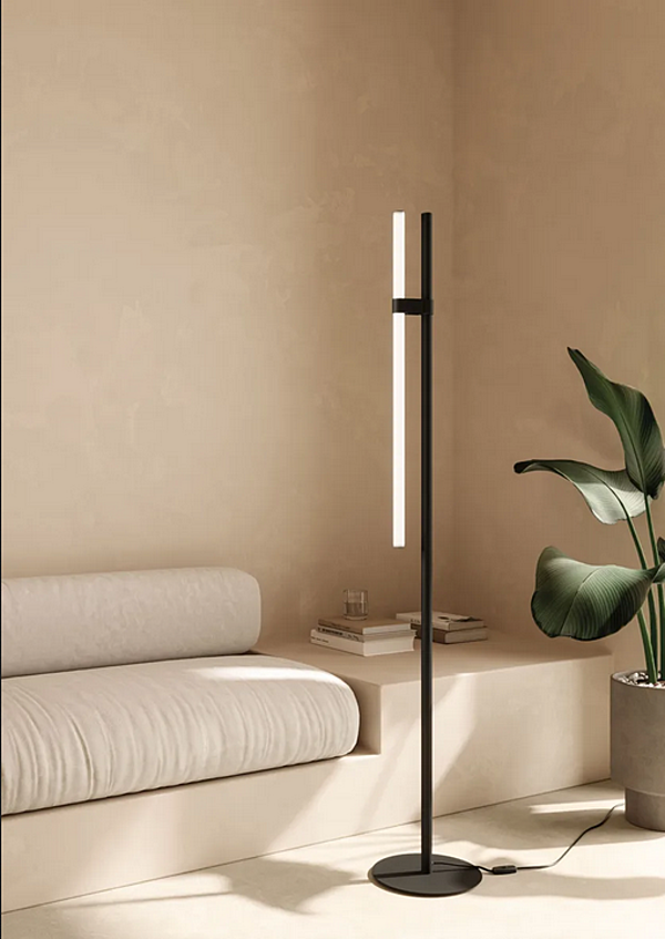 Lampadaire en verre borosilicate et métal LED collection Paralela AXOLIGHT usine Axolight de l'Italie. Foto №3