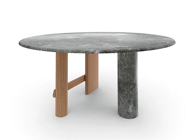 Table en bois et marbre Sengu CASSINA usine CASSINA de l'Italie. Foto №1