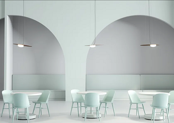 Suspension en aluminium LED KWIC AXOLIGHT usine Axolight de l'Italie. Foto №5