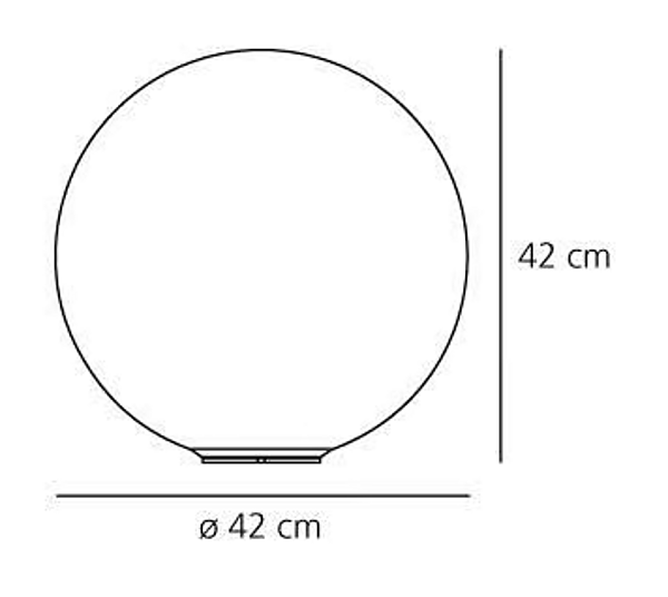 Lampe de table en verre soufflé Dioscuri Artemide 1034110A/0146010A/0147010A/0254010A usine Artemide de l'Italie. Foto №8