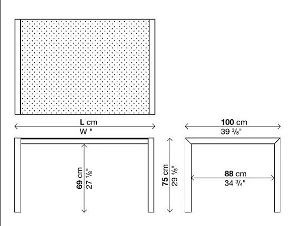 Table de jardin en Dekton Sushi Kristalia usine Kristalia de l'Italie. Foto №9