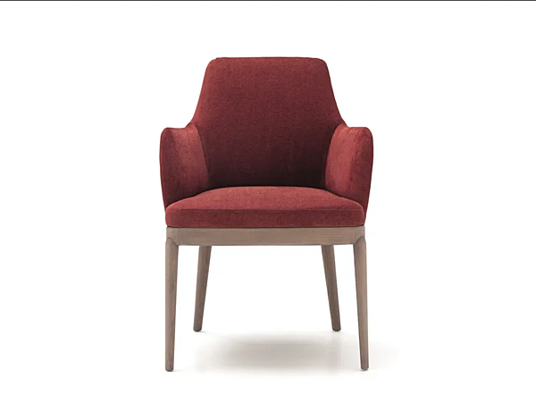 Fauteuil en tissu rembourré avec accoudoirs ARTE BROTTO PRINCIPE MP 60 P MP.60/P usine Arte Brotto de l'Italie. Foto №1