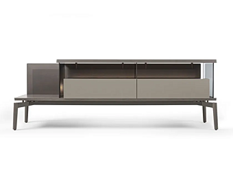 Buffet en bois avec tiroirs GIORGETTI Kukei usine GIORGETTI de l'Italie
