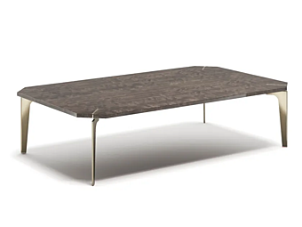 Table basse rectangulaire en acier et bois Capital Collection Eclectic R ECLR.TB usine Capital Collection de l'Italie