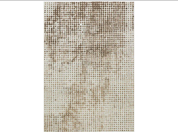 Tapis rectangulaire en soie de bambou à motifs clairs GIORGETTI usine GIORGETTI de l'Italie. Foto №1