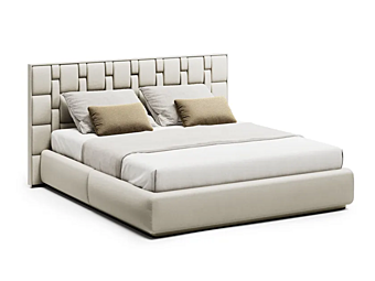 Lit king size en cuir avec tête de lit rembourrée Capital Collection Jubilee Plus L JULP.LE Lit king size en cuir avec tête de lit rembourrée Capital Collection Jubilee Plus L JULP.LE usine Capital Collection de l'Italie