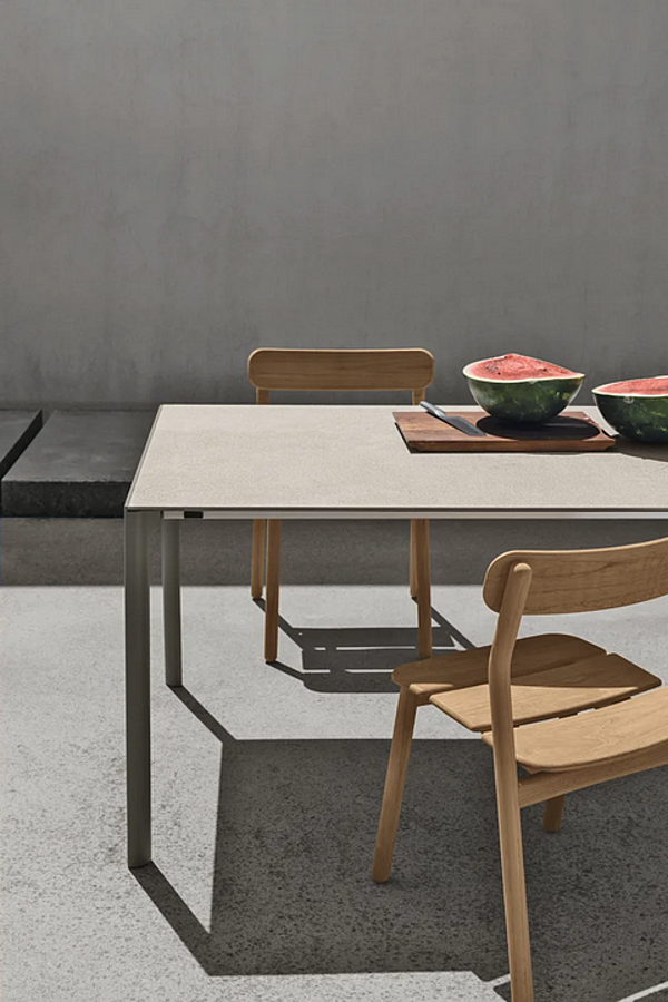 Chaise de jardin en teck Stria Kristalia 05STR01 usine Kristalia de l'Italie. Foto №8