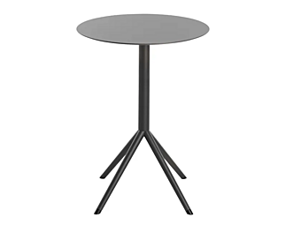 Table haute ronde avec plateau HPL Potocco OTX 887 TSC 887/TSC