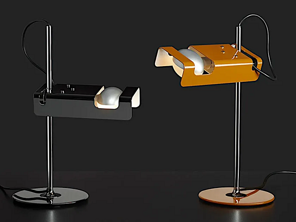 Lampe de table ajustable en métal Oluce Spider 291 usine Oluce de l'Italie. Foto №1