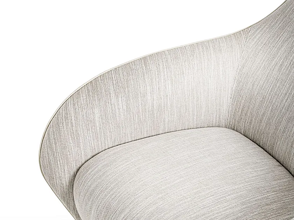 Fauteuil en tissu avec housse amovible Tie XL GIORGETTI 74400, 74405 usine GIORGETTI de l'Italie. Foto №5