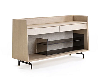 Buffet en bois plaqué Analog Frigerio