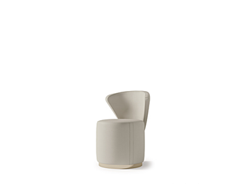 Fauteuil en cuir Ginko Bizzotto Italia