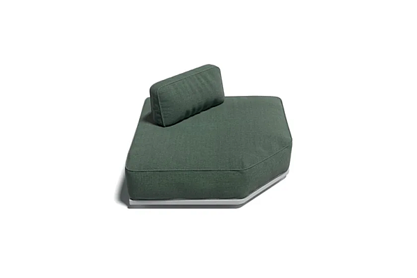 Fauteuil d'angle en tissu pour jardin Laguna 11 Atmosphera LA.MD11 usine ATMOSPHERA de l'Italie. Foto №4