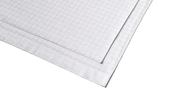Ensemble de literie en satin jacquard uni CASSINA Frame Rood usine CASSINA de l'Italie. Foto №5