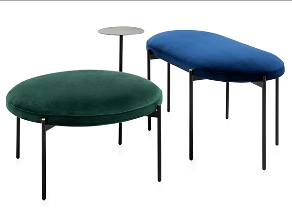 Banc en tissu rembourré Caillou Liu Jo Living Collection CSE PTB usine Liu Jo Living Collection de l'Italie. Foto №4