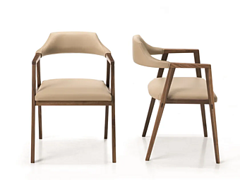 Chaise rembourrée en tissu Leonardo L31 ARTE BROTTO L31