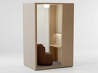 Cabine téléphonique avec éclairage intégré KETTAL KALL M KSB300200