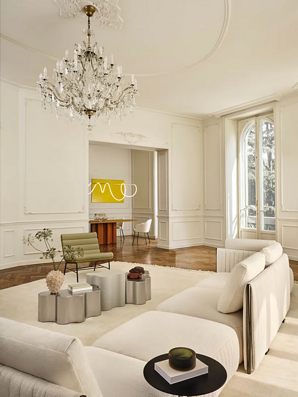 Canapé d'angle avec housse amovible Saba Metis usine SABA de l'Italie. Foto №18