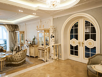 Porte en bois Sogno Boiserie Martini Interiors Chelyabinsk usine MARTINI INTERIORS de l'Italie