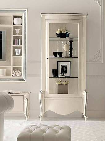 Vitrine AVENANTI Blanche vetrina 1a  VR1 360