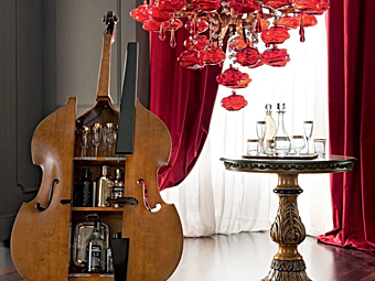 Buffet en bois massif Modenese Luxury Interiors 12657 usine MODENESE GASTONE de l'Italie