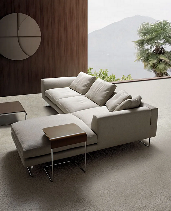 Canapé d'angle modulable en tissu avec dossier rembourré i 4 Mariani ADD LOOK usine i 4 Mariani de l'Italie. Foto №3