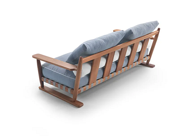 Canapé de jardin en iroko Meriggio FLEXFORM usine FLEXFORM de l'Italie. Foto №4