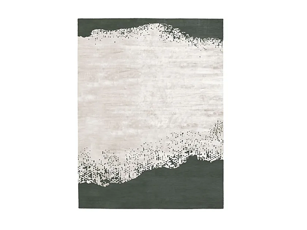 Tapis rectangulaire en soie de bambou fait main GIORGETTI Tides usine GIORGETTI de l'Italie. Foto №2
