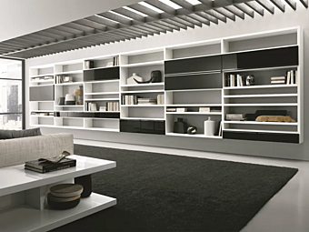 Étagère flottante en bois MisuraEmme Crossing usine MisuraEmme de l'Italie