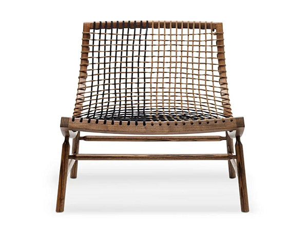 Fauteuil en bois massif Sitar Saba usine SABA de l'Italie. Foto №2