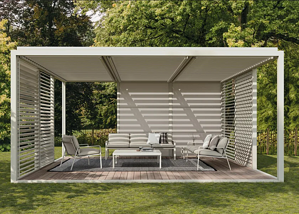Fauteuil de jardin en aluminium Park Life KETTAL usine KETTAL de l'Italie. Foto №6