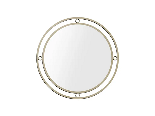 Miroir mural rond en verre Mondo Classic Abrissi 11112 usine ABRISSI de l'Italie. Foto №1