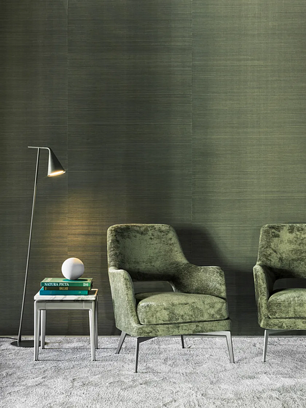 Fauteuil en cuir avec accoudoirs Gatsby FLEXFORM usine FLEXFORM de l'Italie. Foto №3