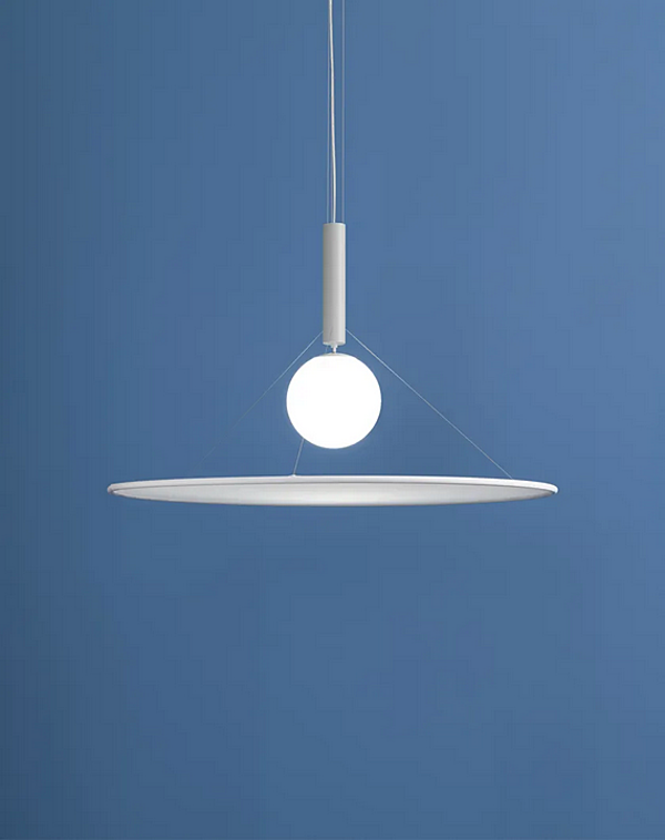 Suspension LED réglable en métal AXOLIGHT Manto usine Axolight de l'Italie. Foto №9