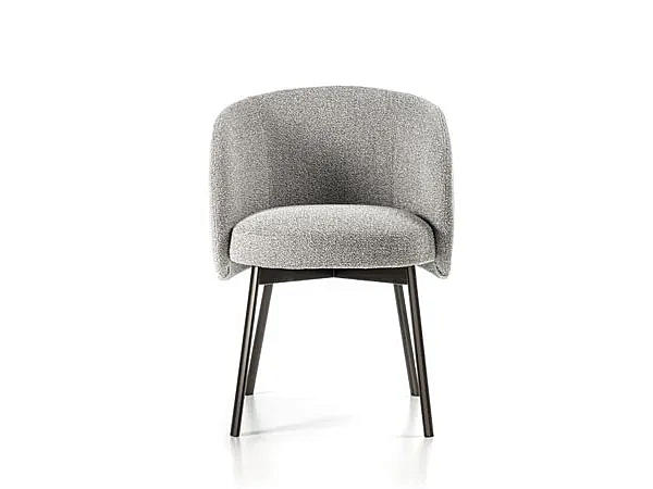 Fauteuil en tissu avec accoudoirs Frigerio Hug usine Frigerio de l'Italie. Foto №2