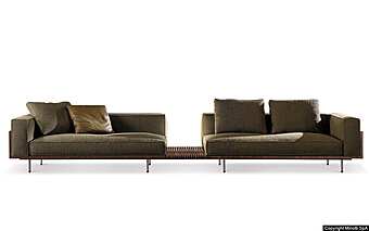 Canapé Minotti Brasilia Canapé Minotti Brasilia usine Minotti de l'Italie